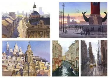 [artefactoschool] Построение и композиция в городском пейзаже. Тариф Стандарт (Ольга Кабаева)