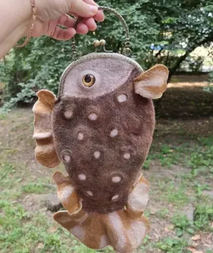 Сумка Рыба (Юлия Кострюкова)