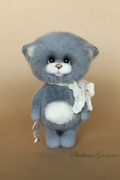 мастер класс по вязанию крючком «кот Мартик» (Илона Марк)