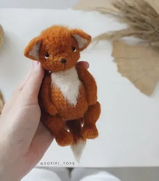 [Sofifi-Toys] Лиса. Крючок (Анна Пономарева)