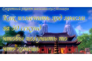 Как изменить ход мысли за 30 секунд, чтобы получить то, что хочешь (Инесса Власова)