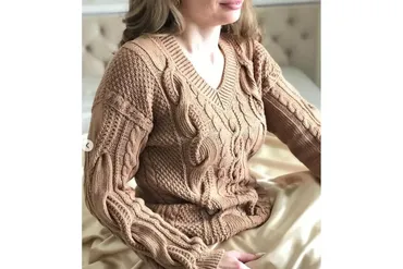 Пуловер Safari (marybaskakova)