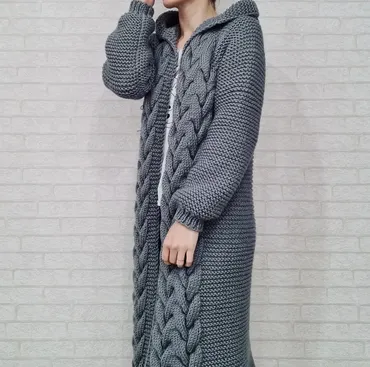 [irinash__knitwear] Кариган с капюшоном (Ирина Шадрина)