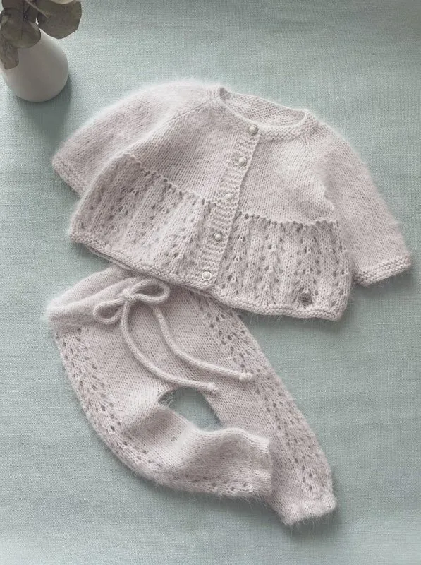 [lublu.knitwear] Жакет, штанишки Lublu mini set (Екатерина Олбут)