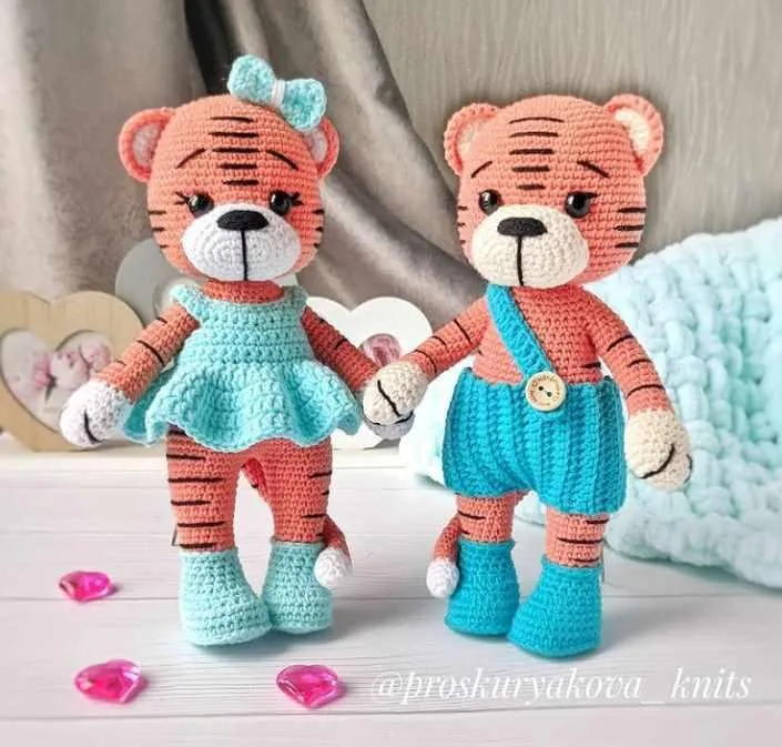 Тигрята Тиша и Мариша (Светлана Проскурякова)