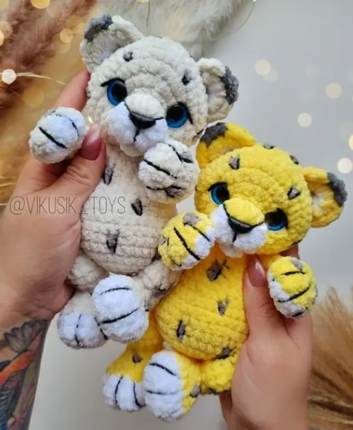 [Vikusik_toys] Леопард и Ирбис (Виктория Кравченко)