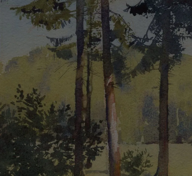 [artefactoschool] Построение акварельного пейзажа. Тариф Стандарт (Антон Батов)
