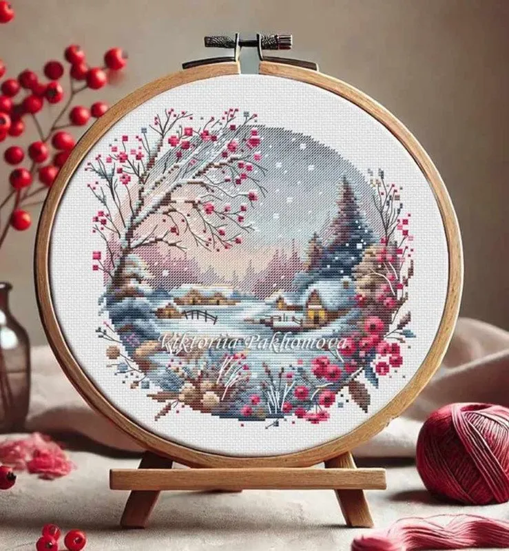 [crossstitchpictorial] Зимний спокойствие (Виктория Пахомова)