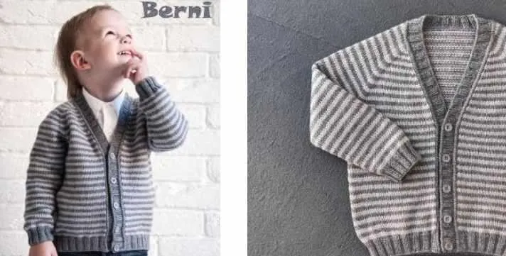 Детский кардиган Berni (Татьяна Мулокас, knitterra)