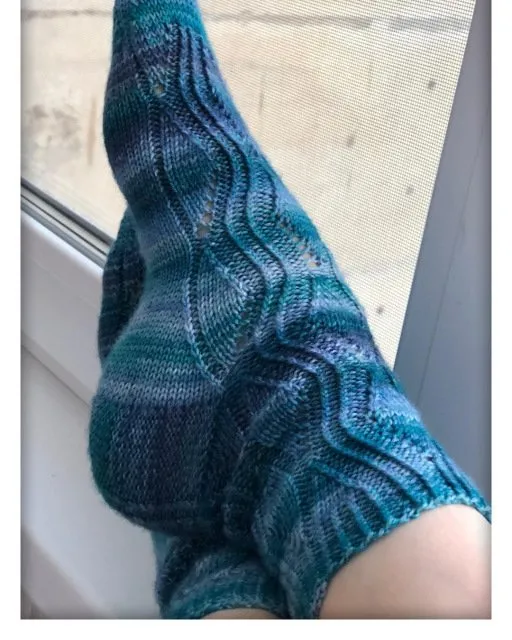 Носки Речные ракушки river_shell_socks (alsu_allz)