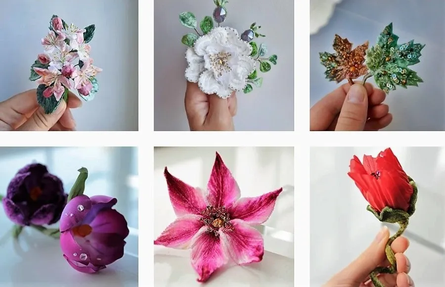 [botanic-brooch] Курс по созданию украшений ручной работы. Тариф Мастерица (Анастасия Демидова)