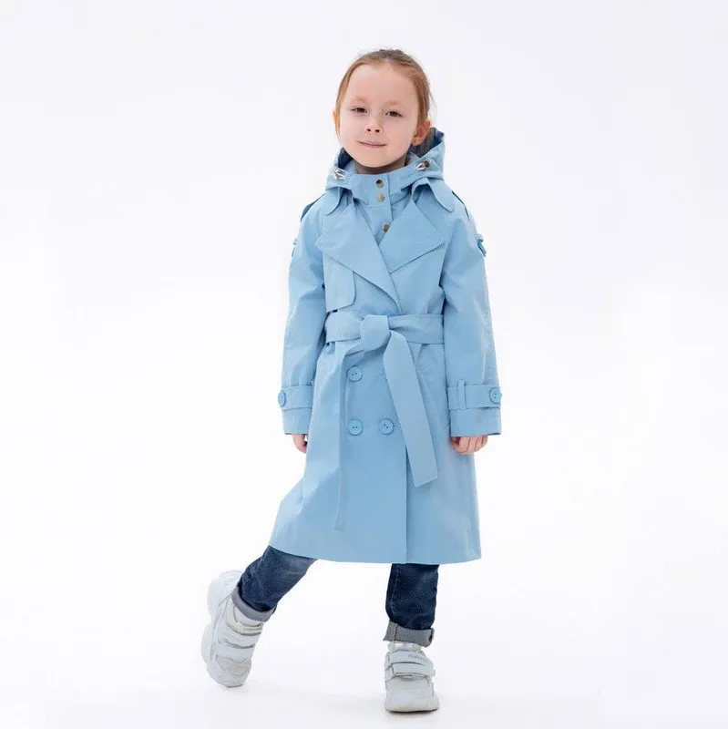 Тренч Coat - девочки. Все размеры 86-164 (Элина Патыкова)