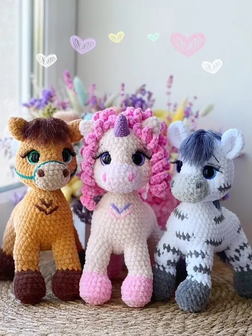 [grebneva_toys] Скакуны (Светлана Гребнева)