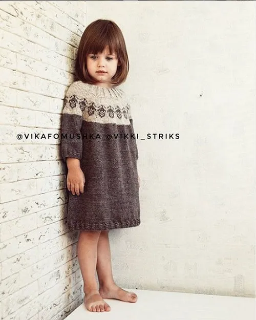 Мастер-класс платье Little Acorn Dress (vikki_strikks)