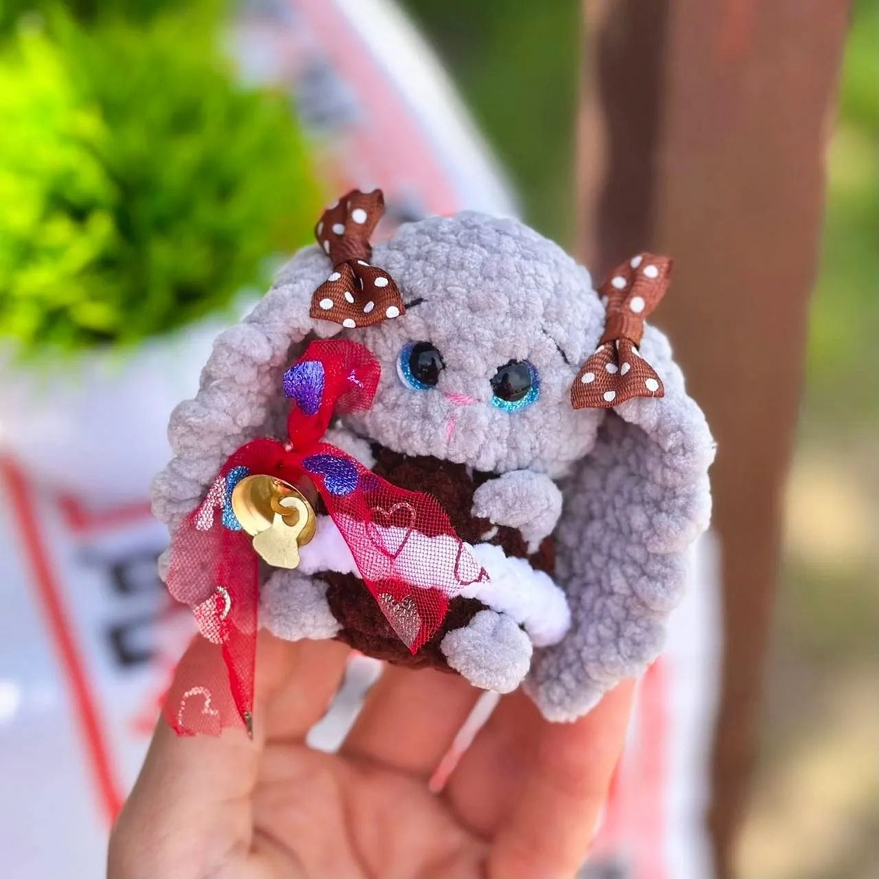 [Nastik_Toys] Зайка-школьница (Анастасия Волнухина)