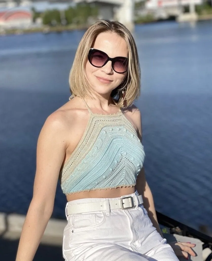 [annvi_knits] Топ Sunny (Анна Винокурова)