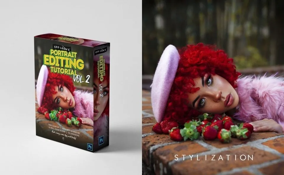 Шикарный курс по ретуши. Geo Leon's Retouching Tutorial Vol. 2 (Geo Leon)
