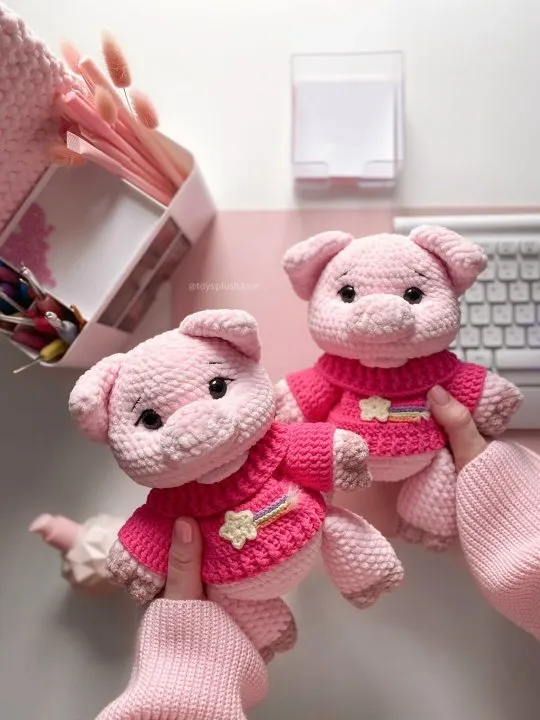 [toys.plush.love] Пигги (Настасья Базанчук)