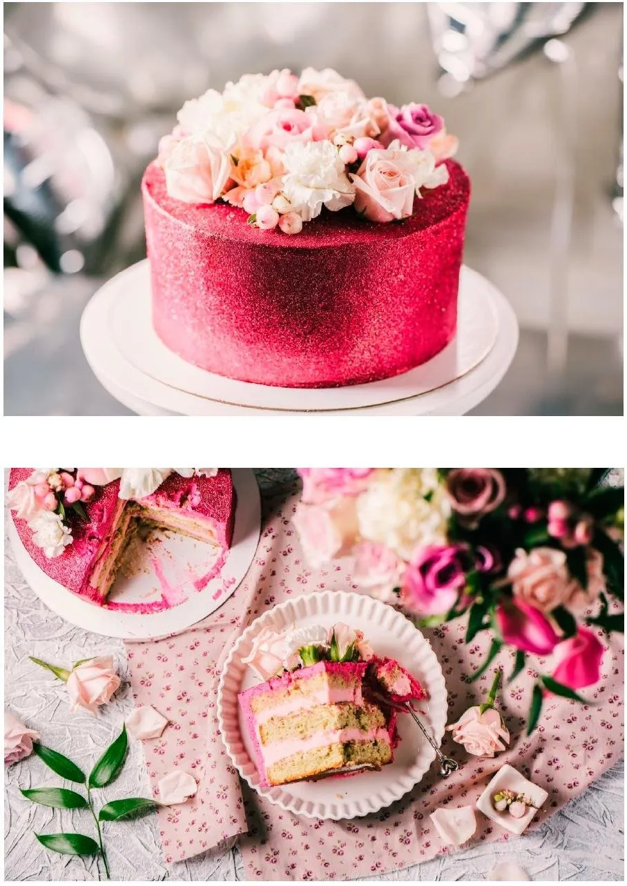 [Alina2cake] Бисквитный торт Фисташка (Алина Ахмадиева)