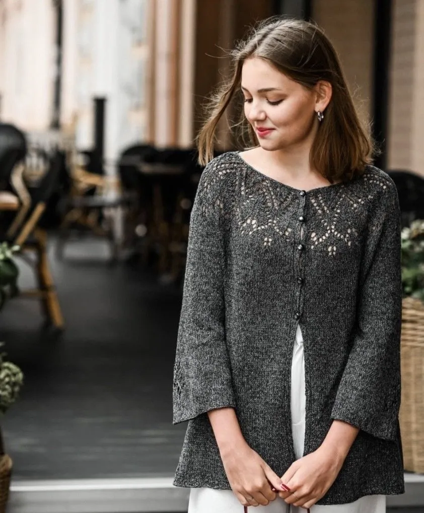 [knitforsweet] Кардиган Etera (Наталья Пелых)