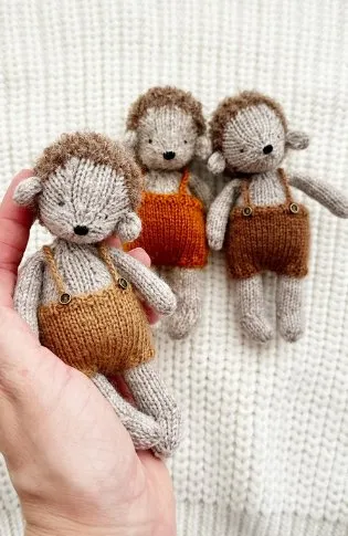 [Knit By Mary Nik] Ёжик Миша (Мария Никулина)
