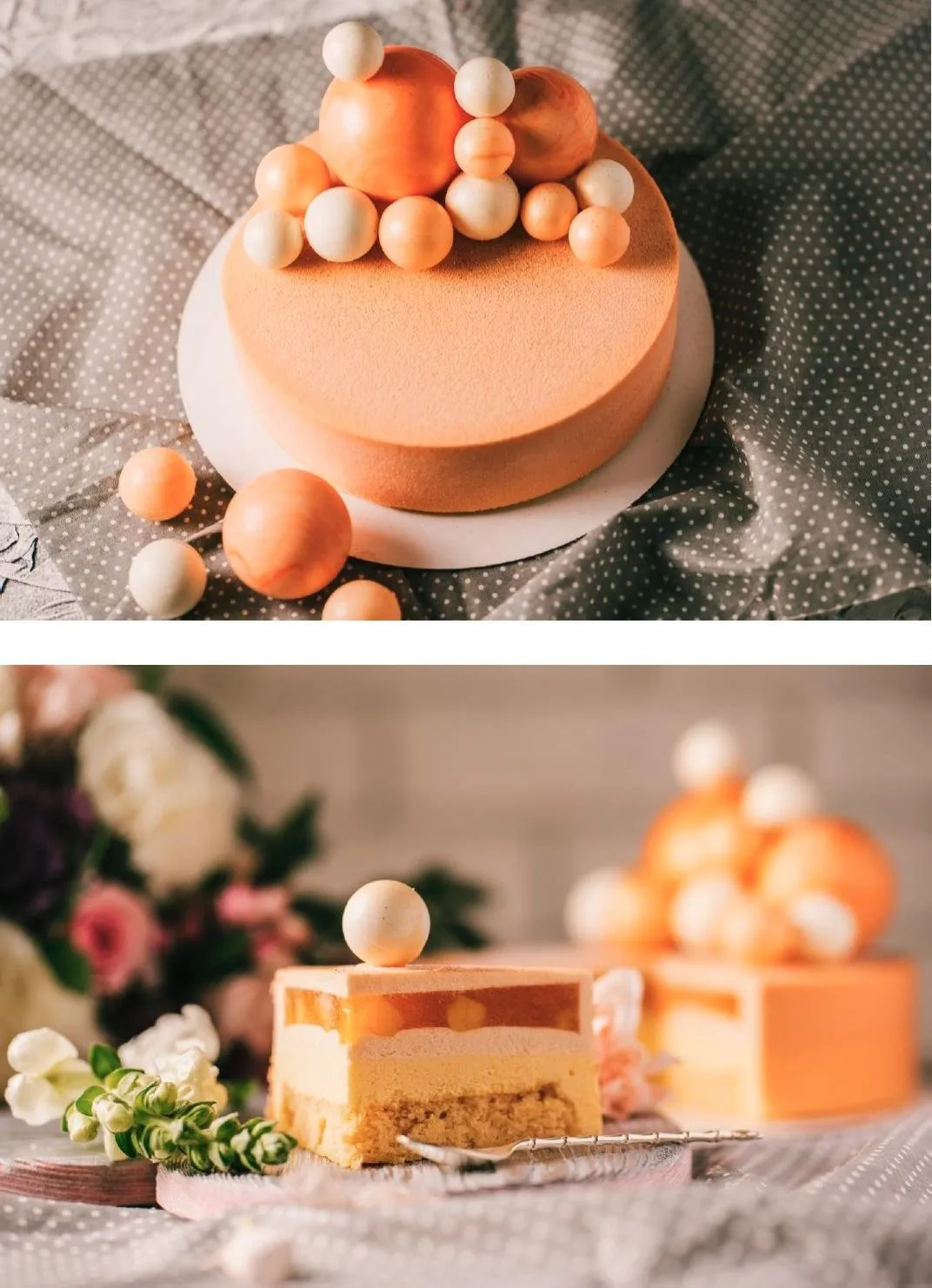 [Alina2cake] Муссовый торт Мандарин (Алина Ахмадиева)