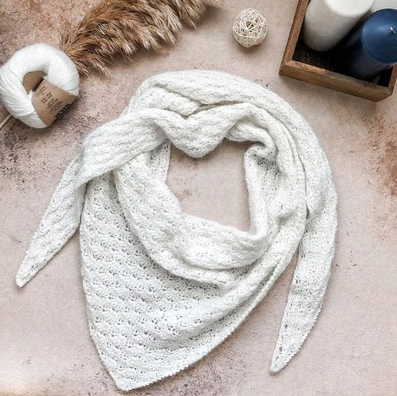 Косынка крючком (nadin.knit)