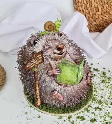 [gromak_cake_omsk] 3D-торт Букваренок (Ольга Громак)