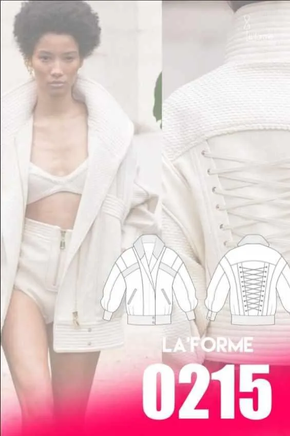[Laforme]  Бомбер 0215. Размеры 42-54. Рост 164 (Софья Ерашевская)