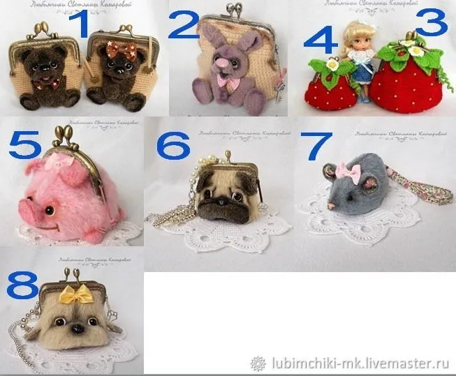 Мастер-класс Кошелёк Любимый мишка №1 (Светлана Комарова)