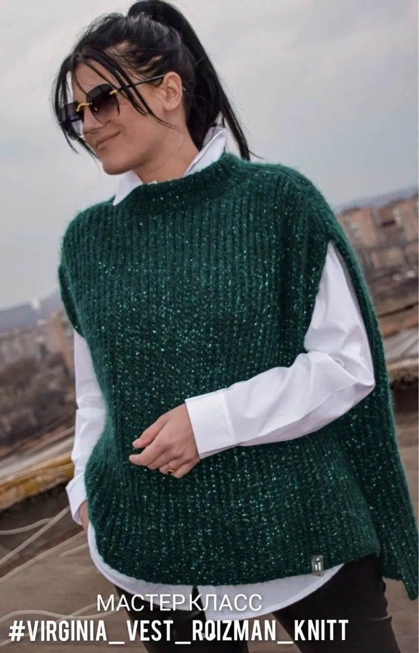 [roizman_knitt] Жилет Virginia (Анна Ройзман)