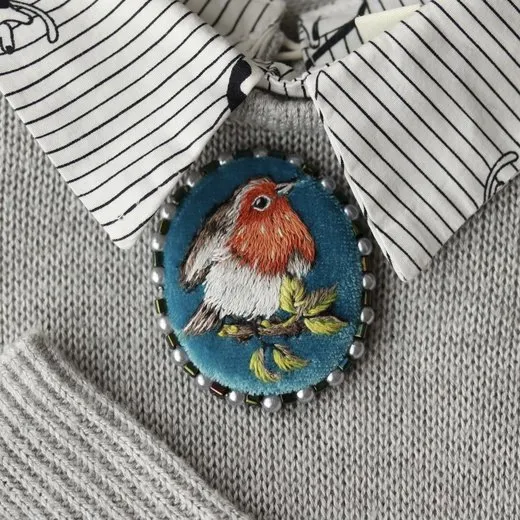 [Fairy Embroidery] Малиновка (Ирина Кириллова)