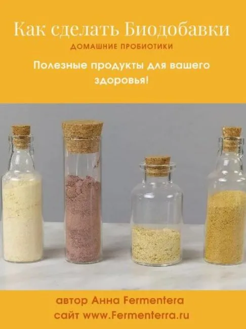 [Fermenterra] Как сделать биодобавки. Домашние пробиотики (Анна Fermenterra)