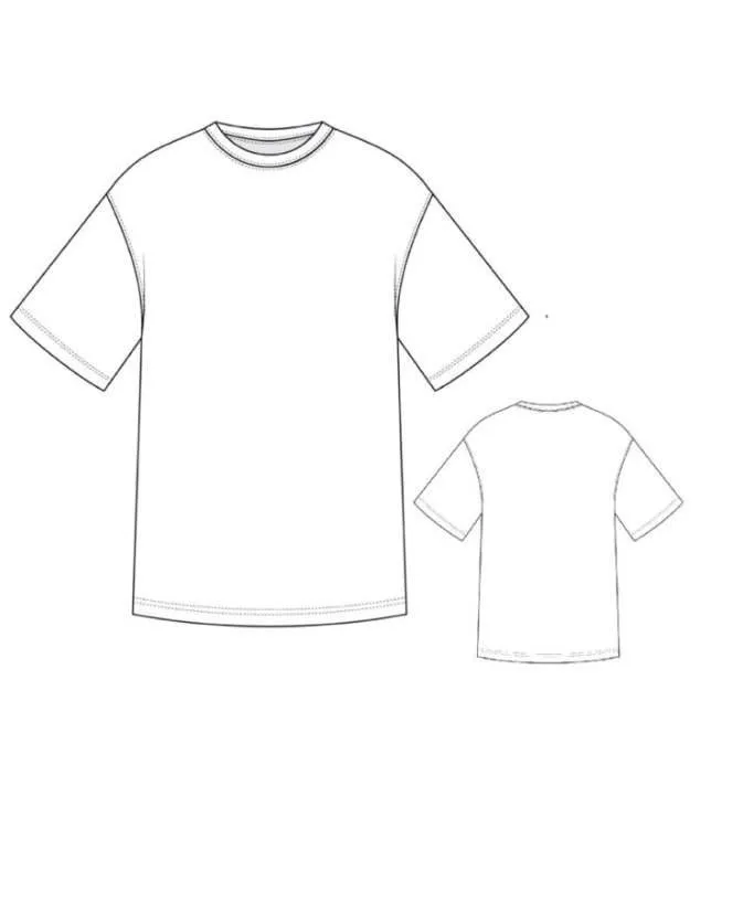 [laforme] Футболка Oversize.