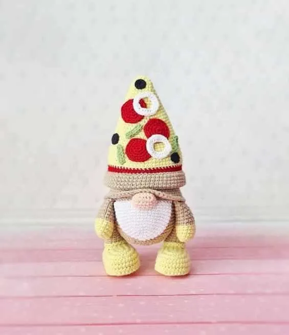 [olga_toys_handmade] Гном Пицца (Ольга Курченко)