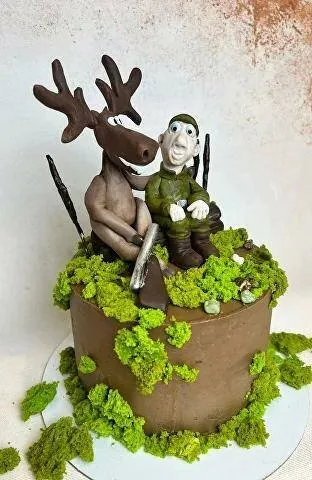 [Gala.cake.couture] Торт На Охоте (Галина Егиазарян)