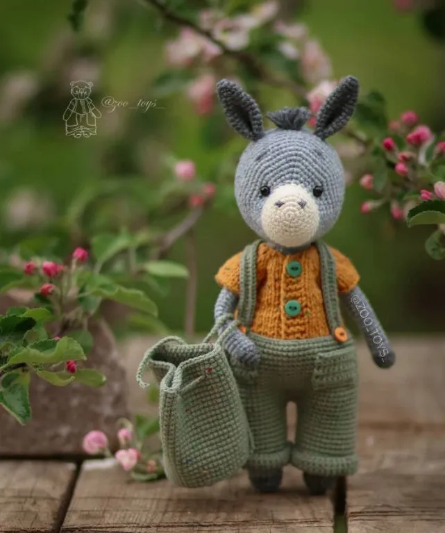 Ослик Оливер (zoo_toys_)