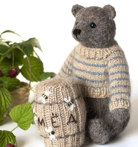 [ArtKnitGroup] Мишка Косолапый спицами (Наталья Голубева)