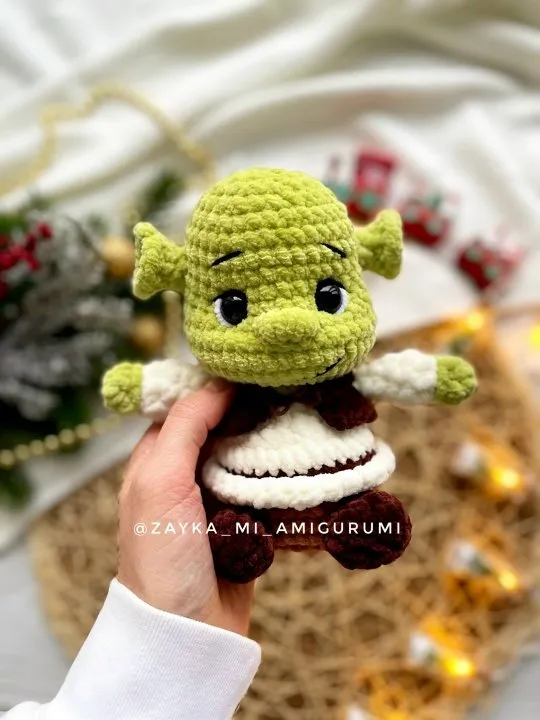 [zayka_mi_amigurumi] Огрик (Миранда Стешакова)