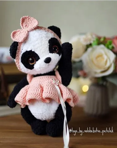 Мастер-класс «Пандочка» (toys_by_volshebstvo_petelek)