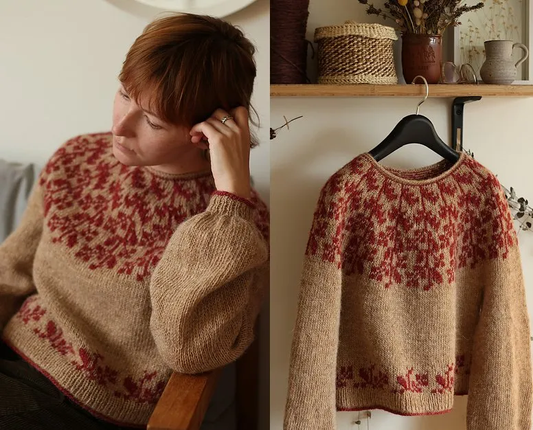 Джемпер Between petals pullover (Teti Lutsak)