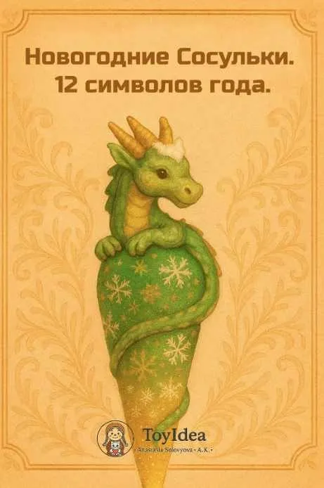 [toyidea] Новогодние Сосульки. 12 символов года. Артбук