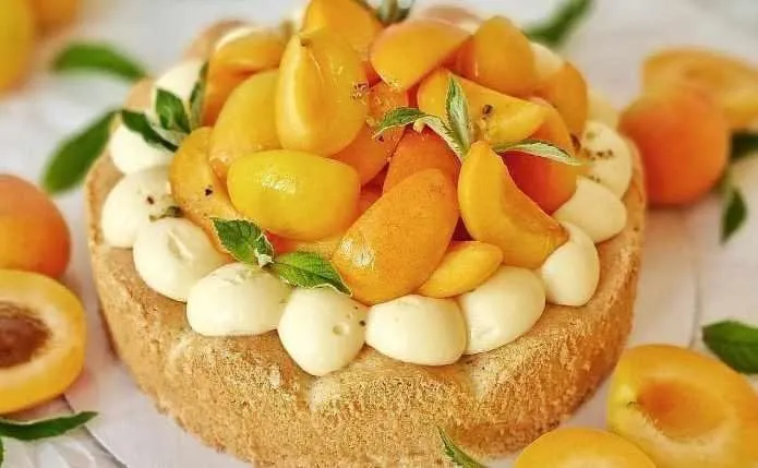 Миндальный Дакуаз Абрикосовая сиеста (Вера Спиридонова)