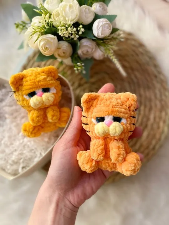 [Zheltova_toys] Рыжий котик (Светлана Желтова)