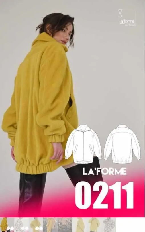 [LaForme] Бомбер 0211. Размер 50. Рост 164 (Софья Ерашевская)