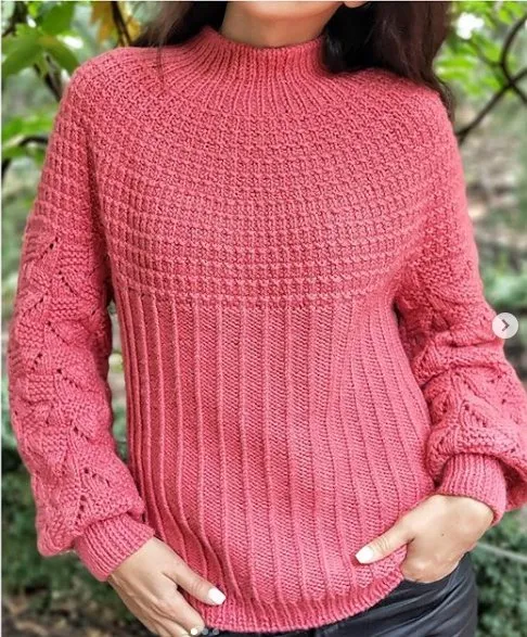 Свитер Лагерта (knit_inka)