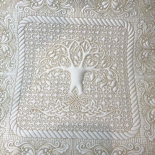 Машинная вышивка. SDS1222 Celtic Tree of Life (Stitchdelight)