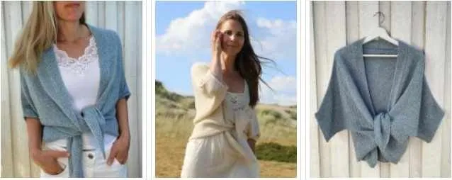[Вяжи.ру] Летний кардиган Fungus Shawl Cardigan (Refined Knitwear)