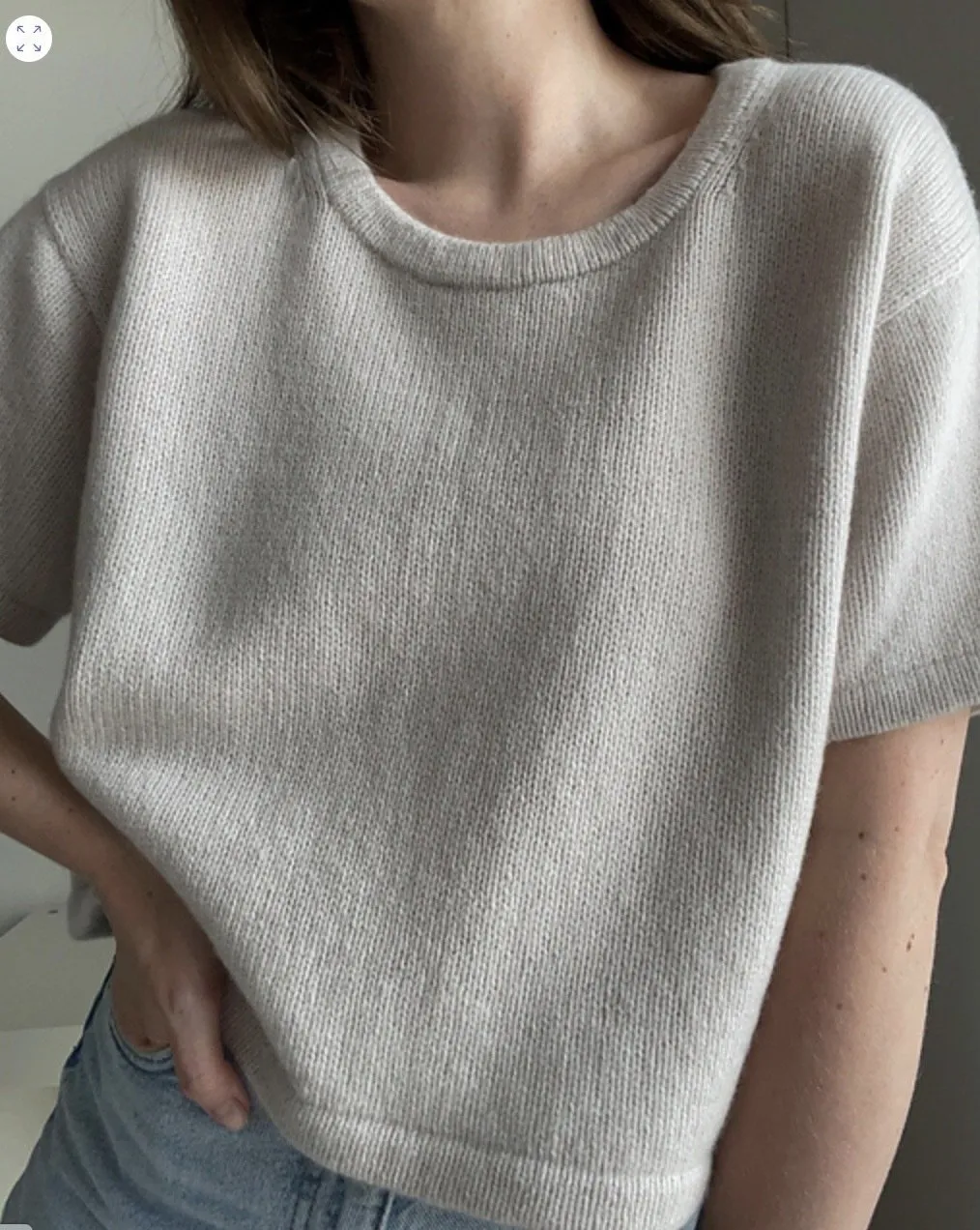 Футболка Una Tee (Moreca knit)