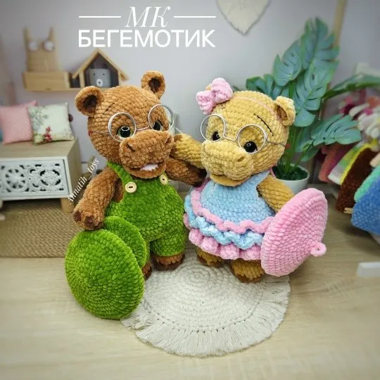 [Annatih_toys] Бегемотик (Анна Нестеренко)